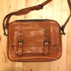 Patricia Nash Buckled Italian Leather Bag